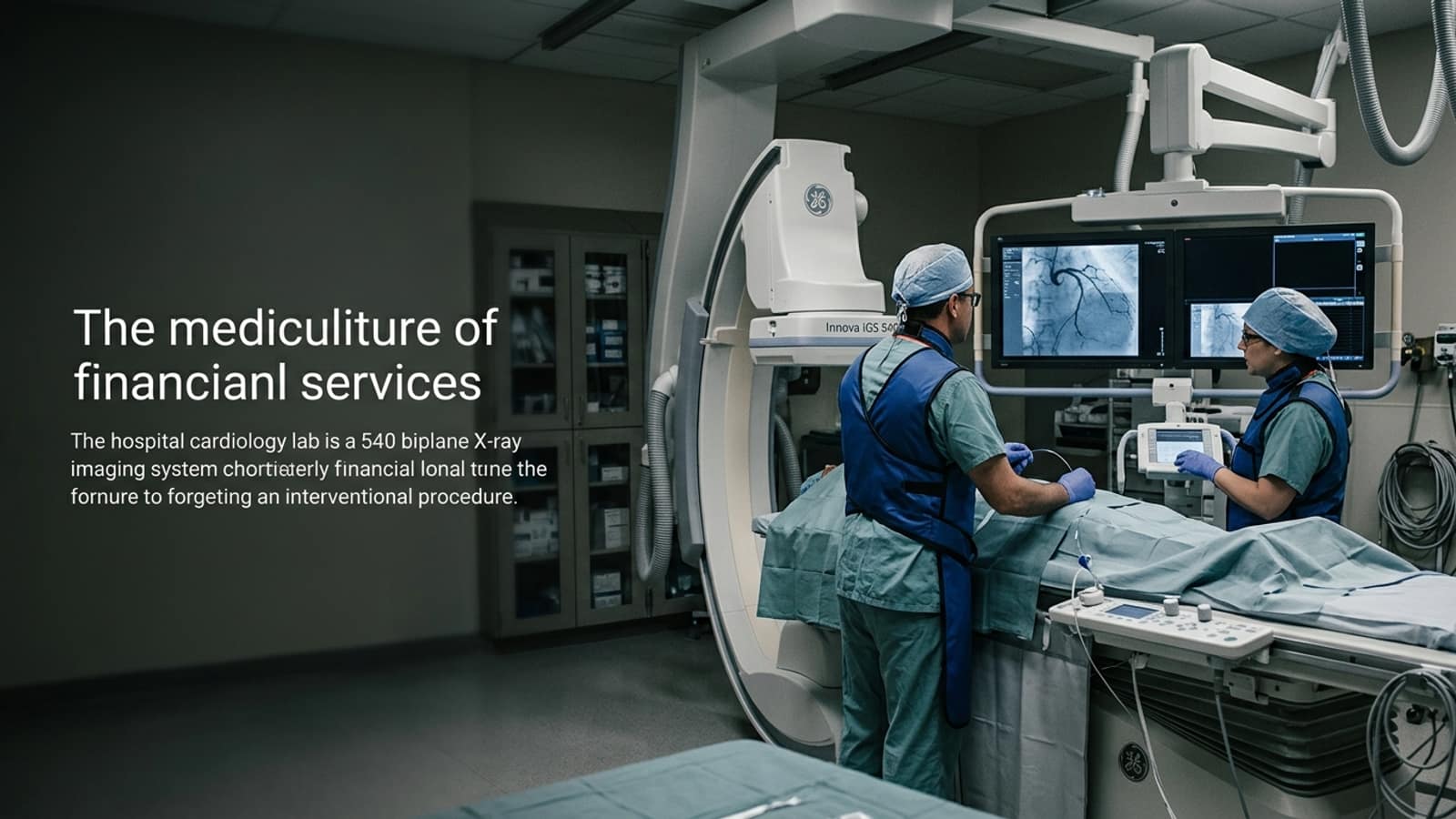 Medical equipment financing for healthcare providers and practices — working environment